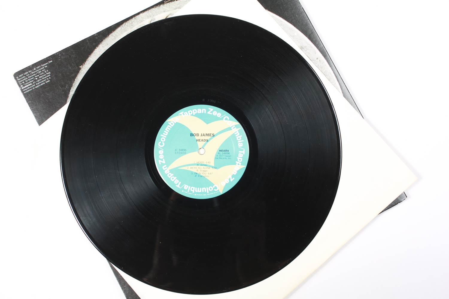 Vintage Bob James Heads Vinyl LP 1977