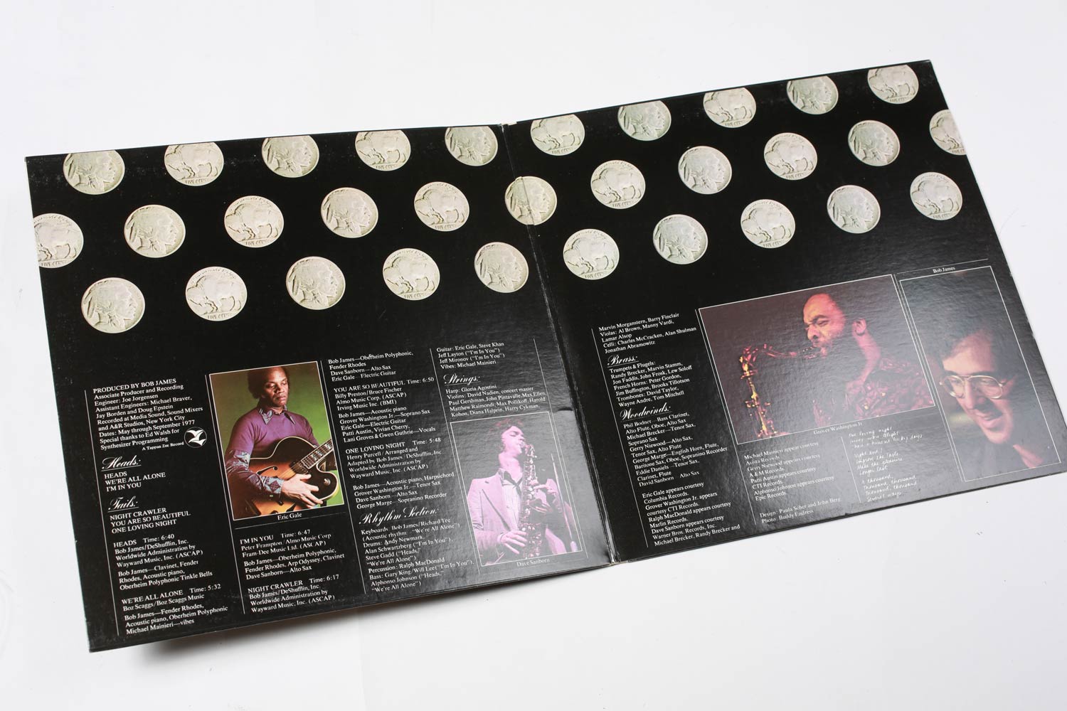 Vintage Bob James Heads Vinyl LP 1977