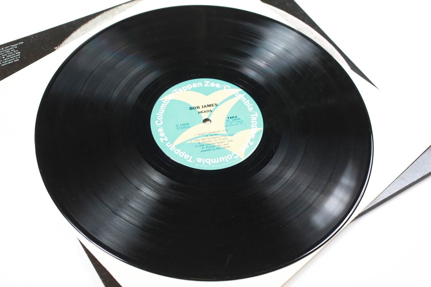 Vintage Bob James Heads Vinyl LP 1977