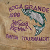 Vintage Boca Grande Fishing Tournament Hat Khaki (1999) Front Detail