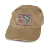 Vintage Boca Grande Fishing Tournament Hat Khaki 1999 Front