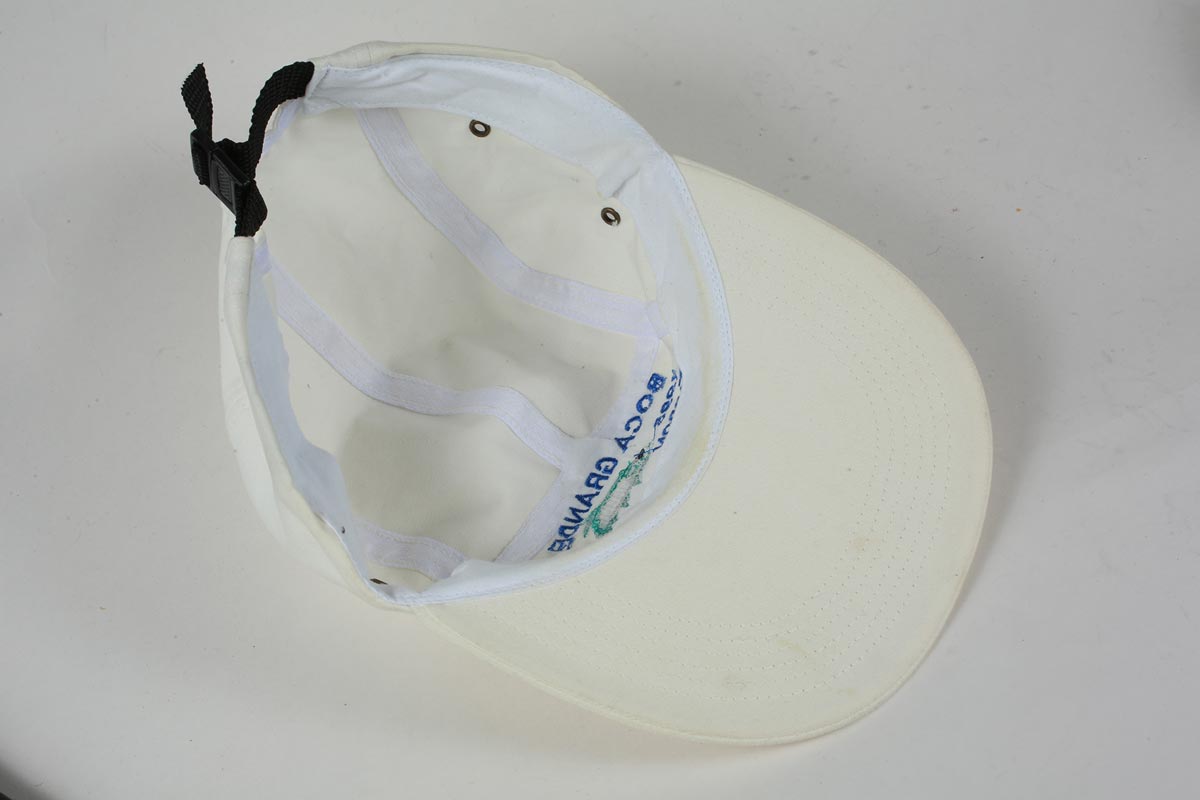 Vintage Boca Grande Fishing Tournament Hat White (1998)