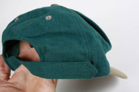 Vintage Bourbon Street Velcro Strapback Hat Green
