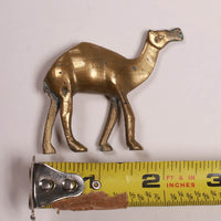 Vintage Brass Camel Statuette