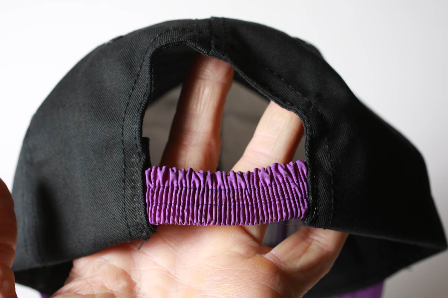 Vintage Bud Light Bungee Strapback Hat Black and Purple