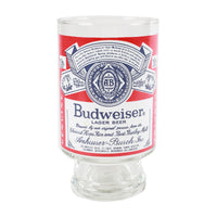 Vintage 90's 32oz Budweiser Large Beer Mug Glass