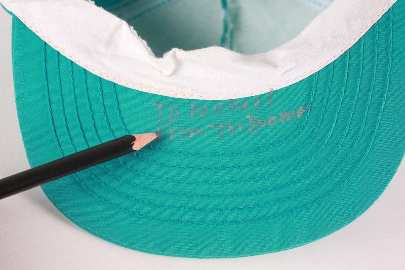 Vintage Anheuser Busch Jacksonville Snapback Hat Turquoise