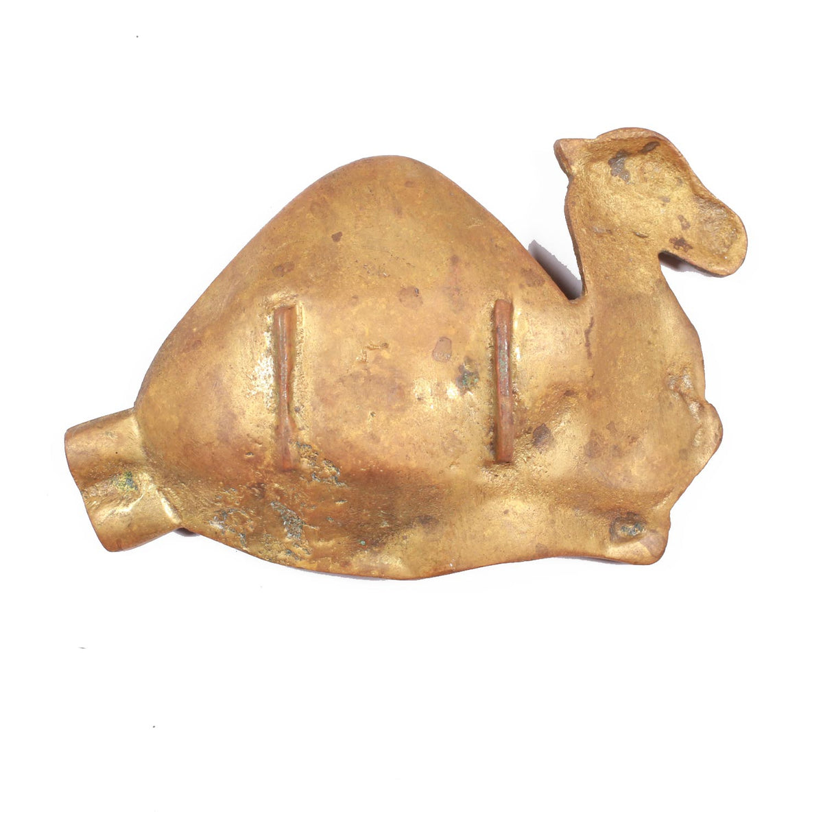 Vintage Camel Ashtray Brass Metal