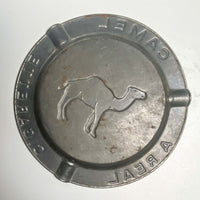 Camel Cigarettes Ashtray Grey Metal