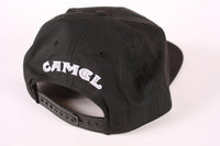 Vintage Camel Cigarettes Embroidered Snapback Hat Black