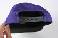 Vintage Camel Cigarettes Embroidered Snapback Hat Purple/Black