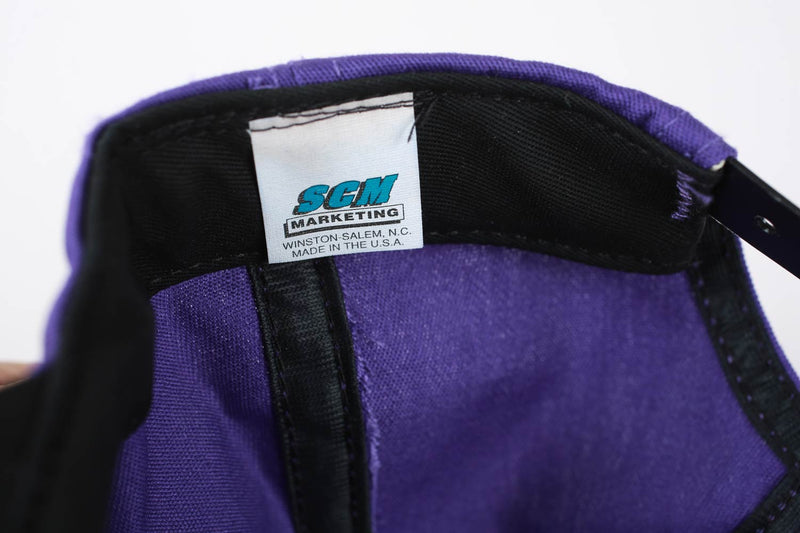 Vintage Camel Cigarettes Embroidered Snapback Hat Purple/Black