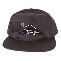 Vintage Camel Cigarettes Embroidered Snapback Hat Black