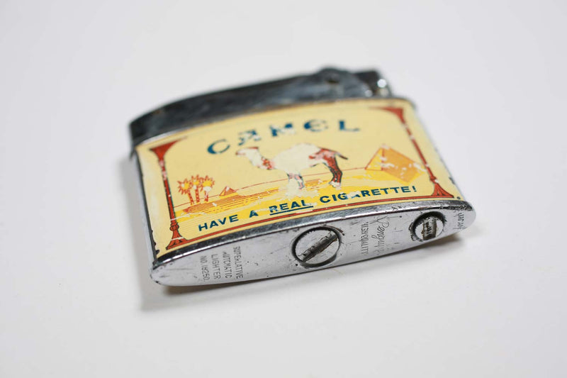 Vintage Camel Cigarette Zenith Butane Lighter