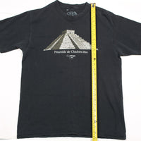 Vintage Chichen-Itza Pyramid Cancun Tee Black M