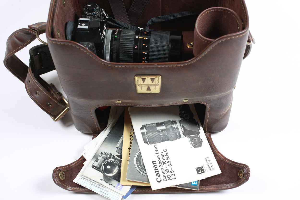 Vintage Canon A1 35mm Film Camera with 35-70mm Canon Zoom Lens