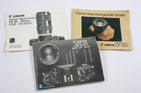 Vintage Canon A1 35mm Film Camera with 35-70mm Canon Zoom Lens