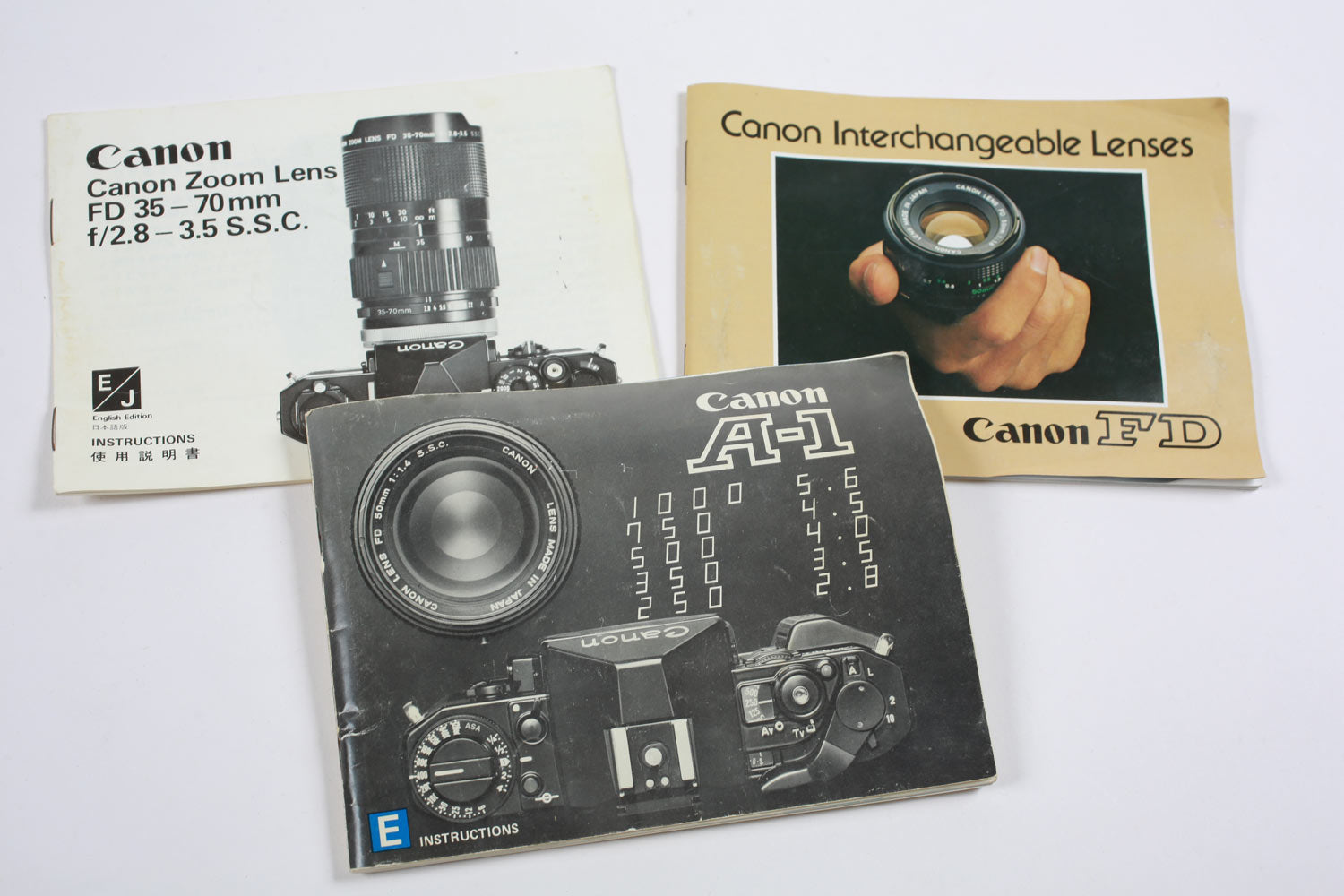 Vintage Canon A1 35mm Film Camera with 35-70mm Canon Zoom Lens