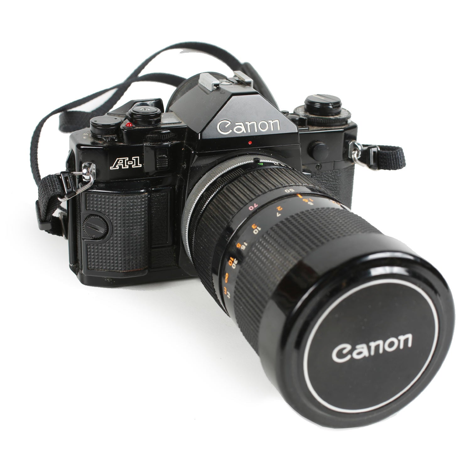 Vintage Canon A1 35mm Film Camera with 35-70mm Canon Zoom Lens