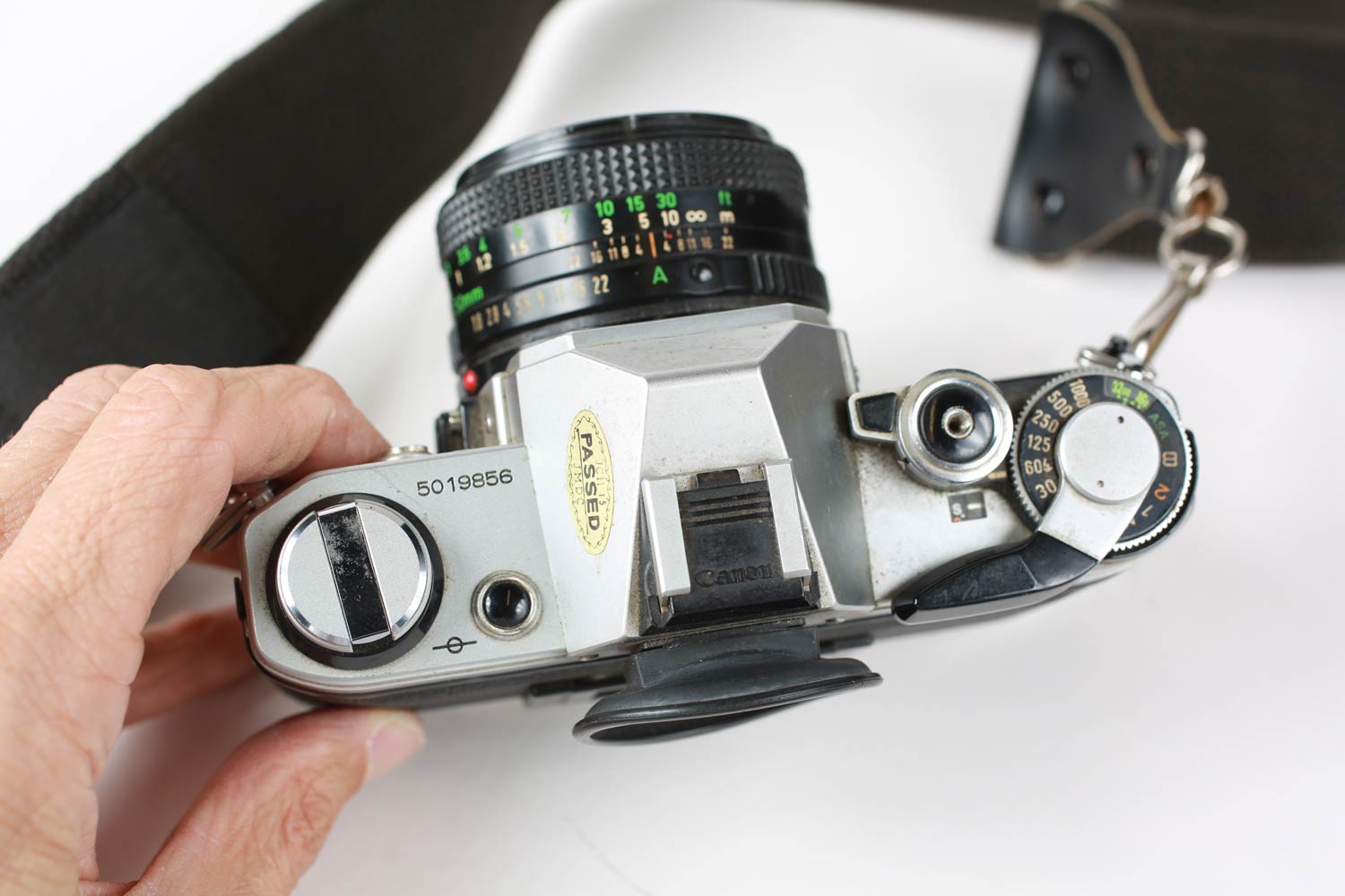 Vintage Canon AE-1 35 mm Film Camera with 50mm Canon Lens