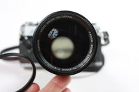 Vintage Canon AE-1 35mm Film Camera with 70-210mm Canon Zoom Lens