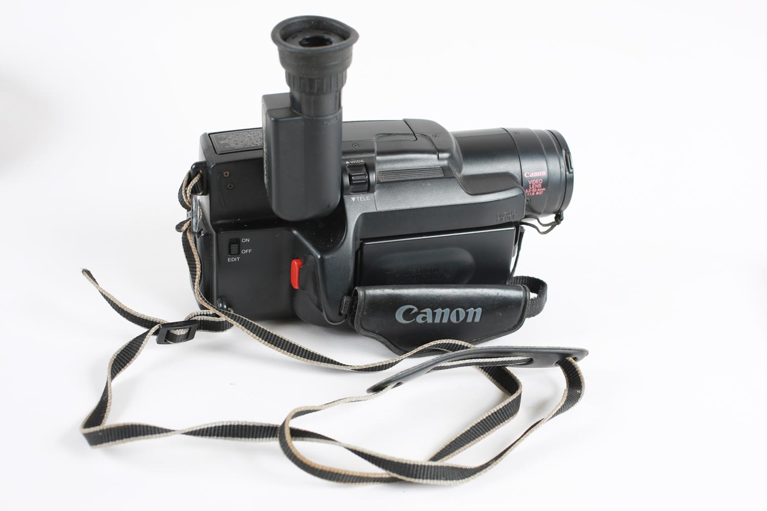 Vintage 90s Canon ES80 Camcorder 8mm Camera Tested Works