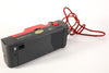 Vintage Canon Snappy 50 35mm Point & Shoot Camera Red Working