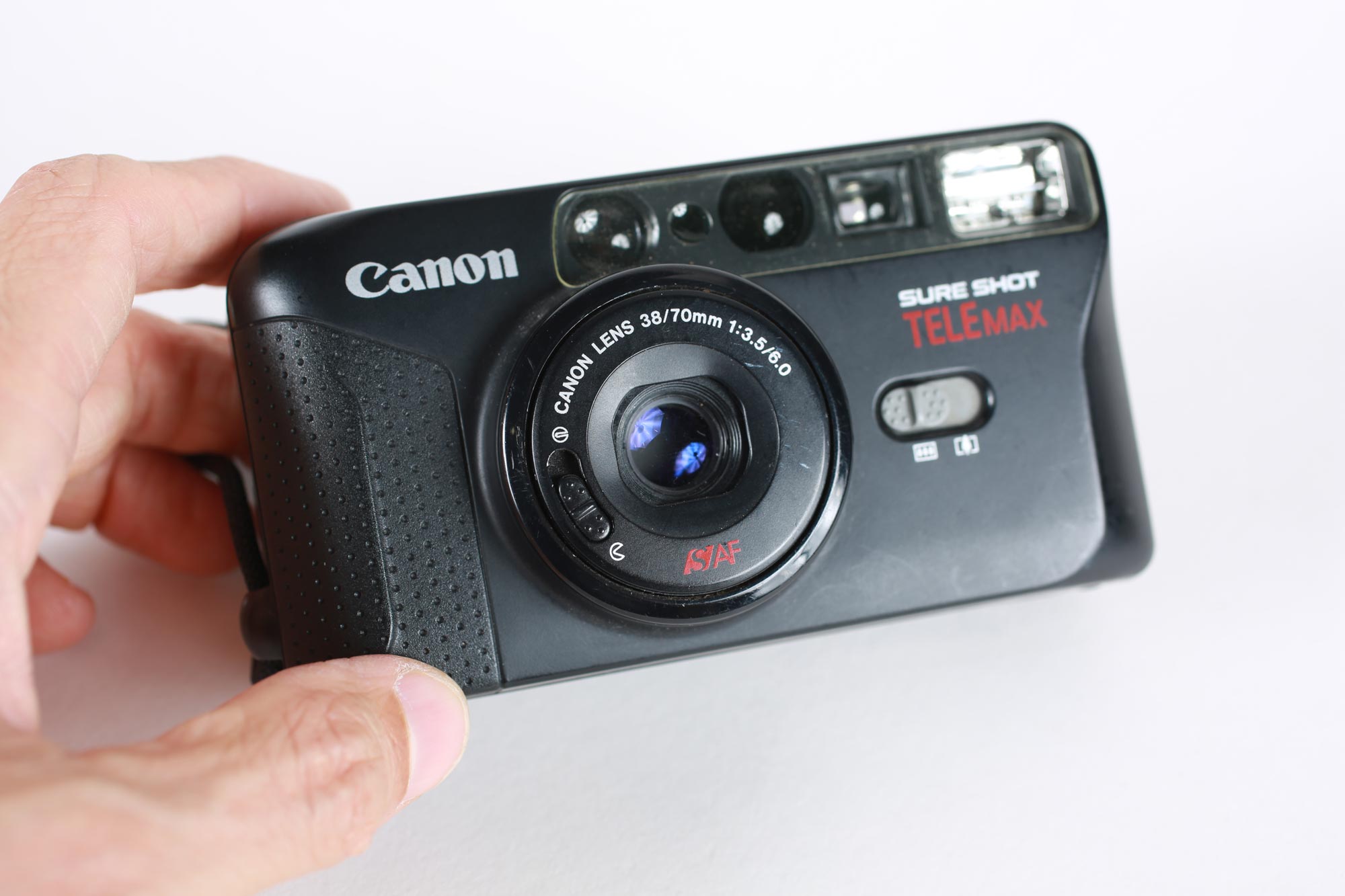 Vintage Canon Sure Shot Telemax 35mm Camera – THEORIES OF ATLANTIS