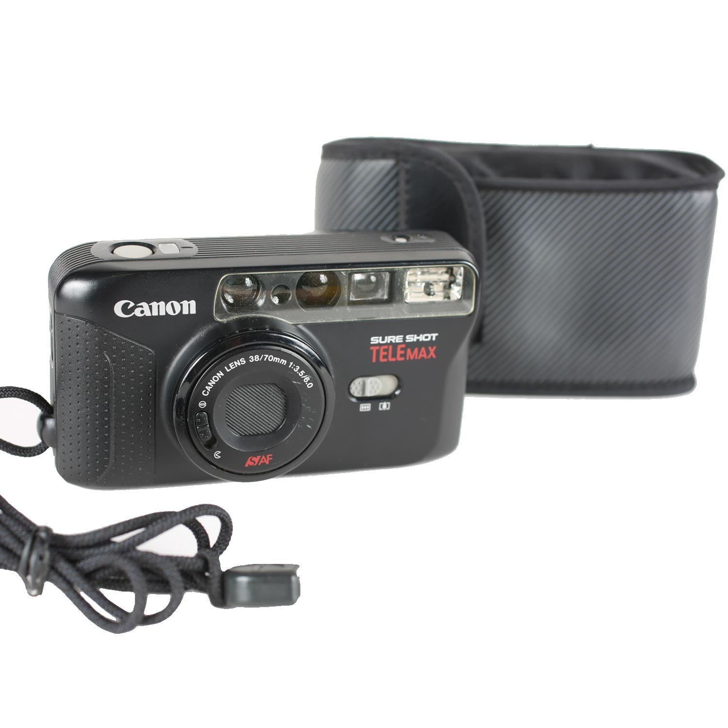 Vintage Canon Sure Shot Telemax 35mm Camera