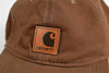 Vintage Carhartt Hat Brown Velcro