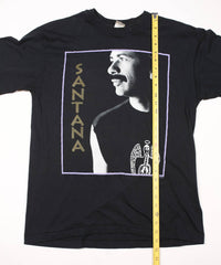 Vintage Carlos Santana 1990 Tour Shirt Black L