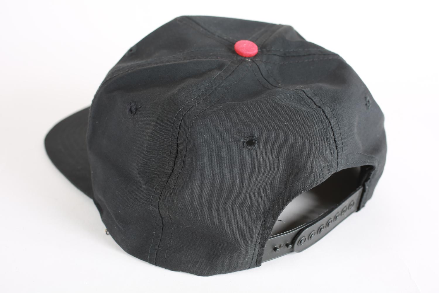 Vintage Chicago Bulls Snapback Hat Black