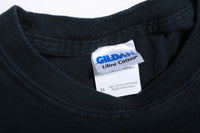 Vintage Chicago Skyline Wraparound Tee M