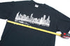 Vintage Chicago Skyline Wraparound Tee M