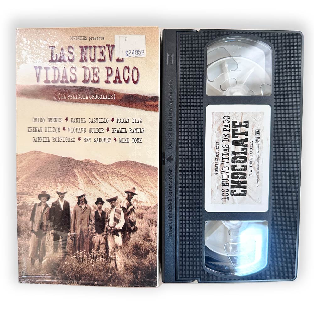 Vintage Chocolate Skateboards "Las Nueve Vidas De Paco" VHS Tape 1995