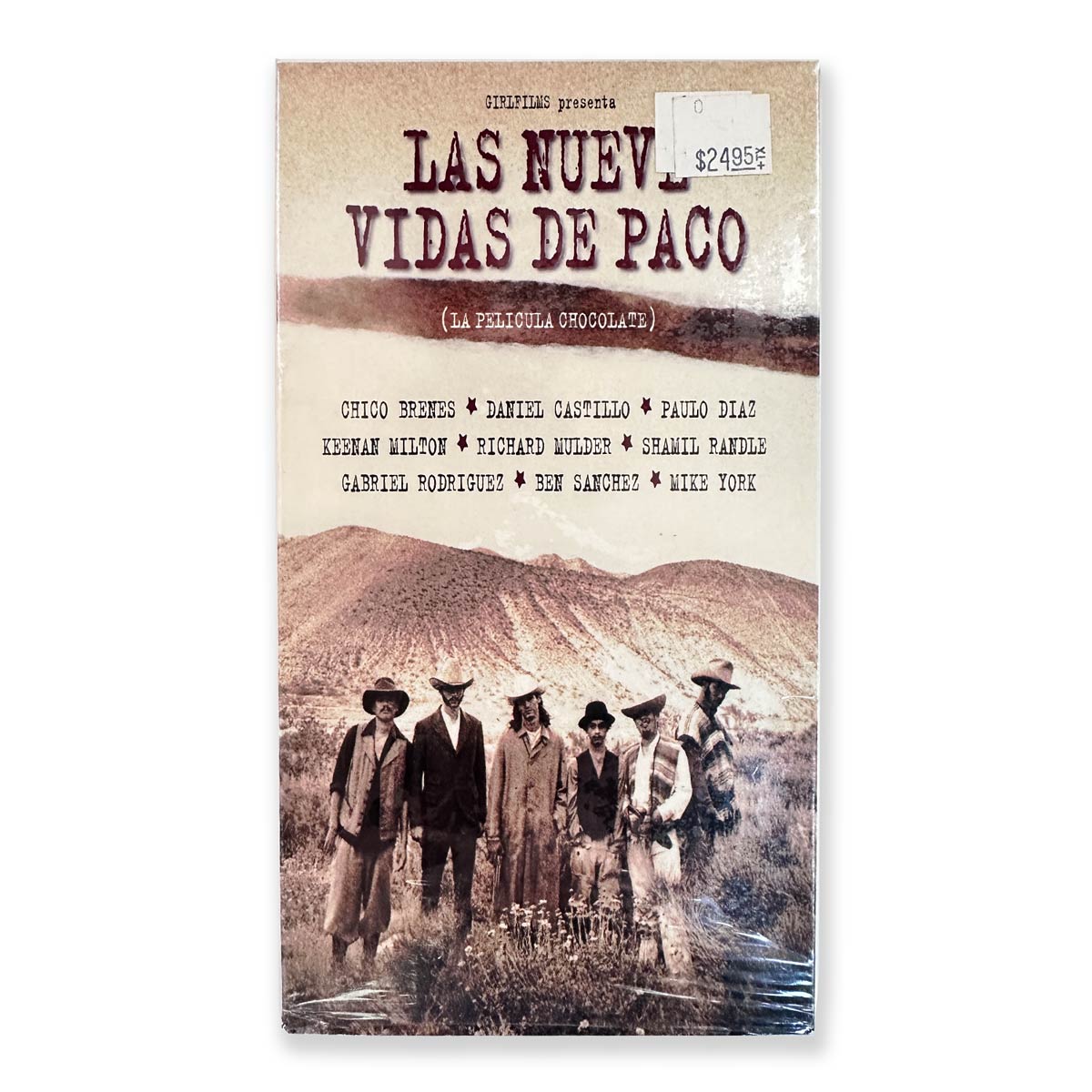 Vintage Chocolate Skateboards "Las Nueve Vidas De Paco" VHS Tape 1995