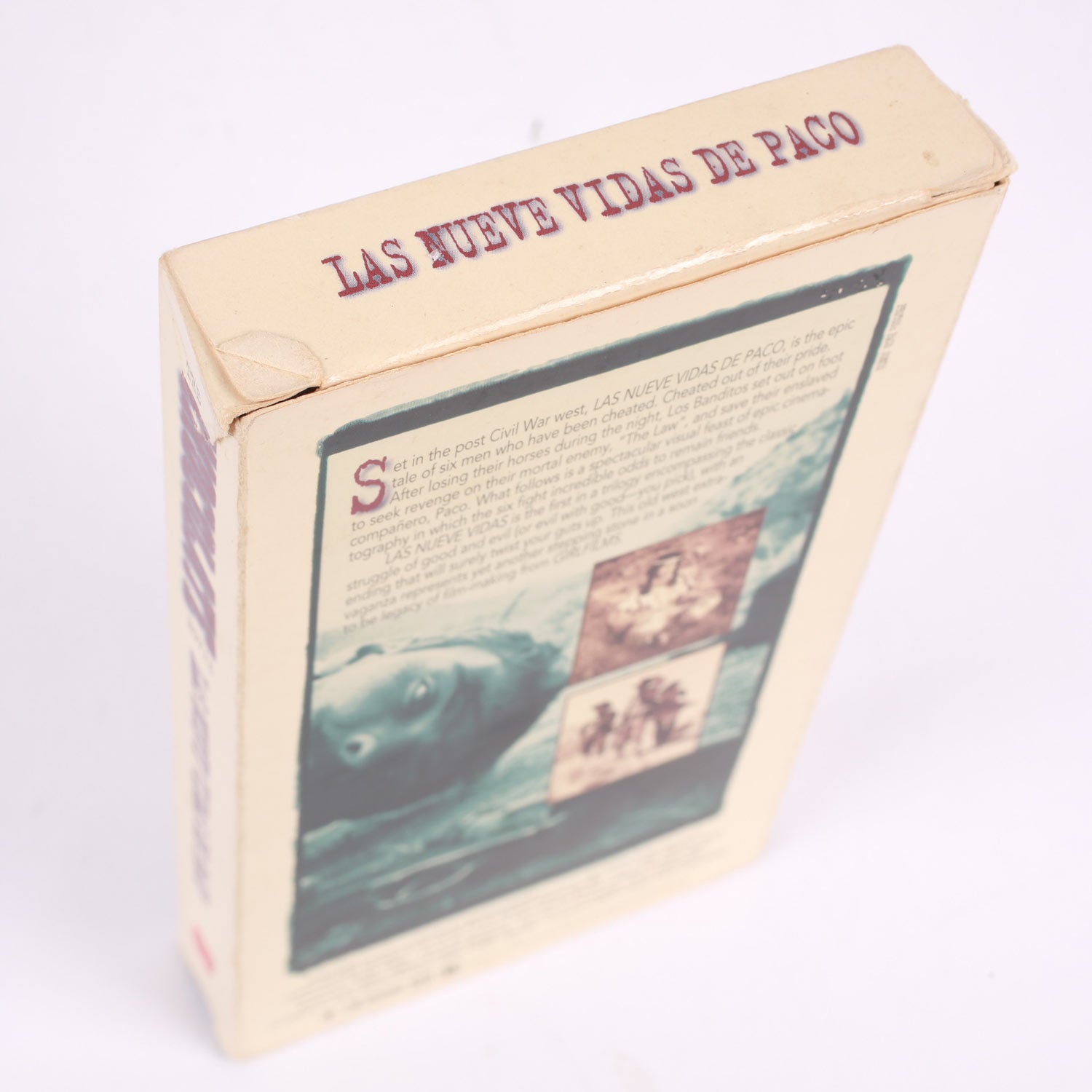 Cassette VHS Chocolate Skateboards "Las Nueve Vidas De Paco" vintage 1995