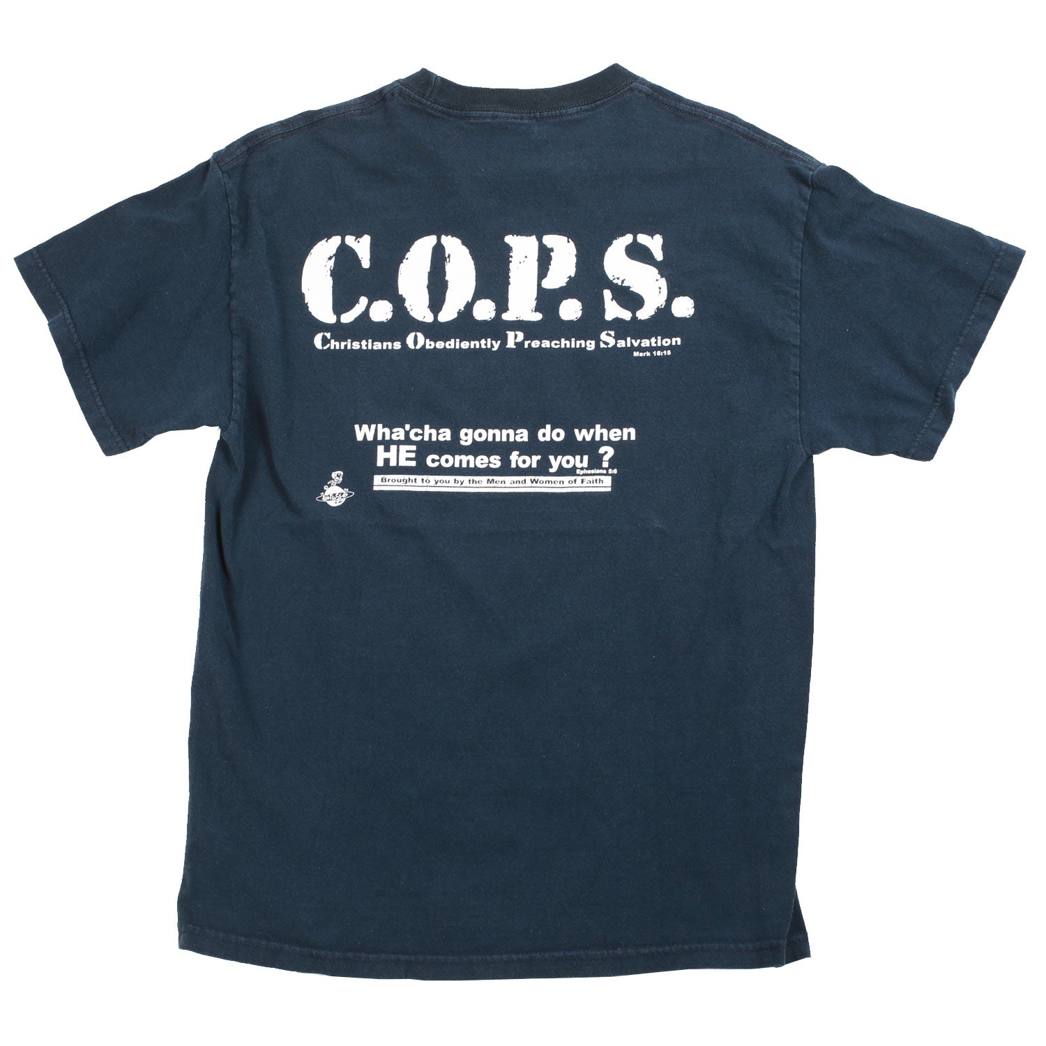 Vintage Kerusso Christian-Obediently-Preaching-Salvation T-Shirt L