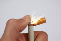 Vintage Cigarette Shaped Novelty Refillable Butane Lighter