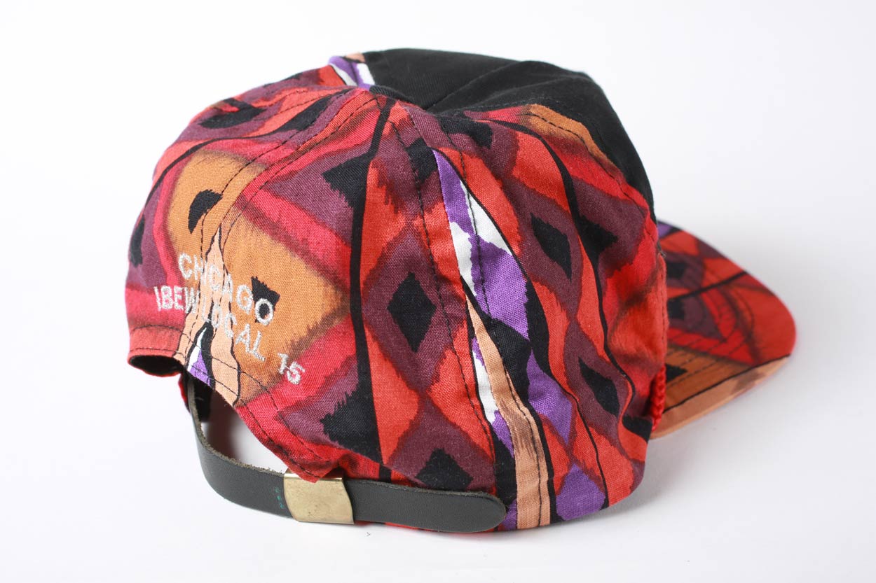 Vintage 1998 Coned Chicago Line Workers Competion Snapback Hat