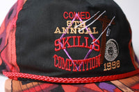 Vintage 1998 Coned Chicago Line Workers Competion Snapback Hat