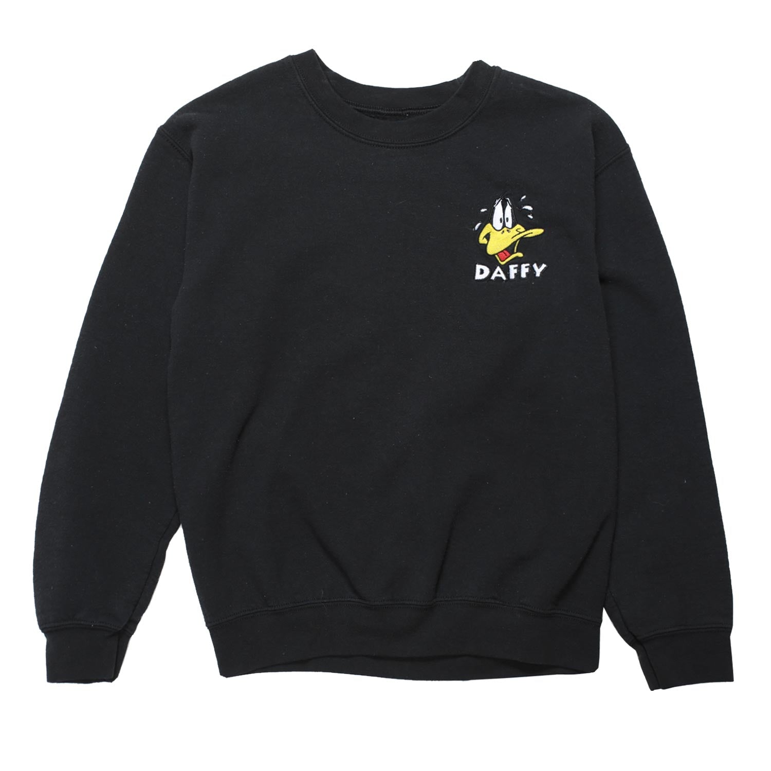 Vintage Looney Tunes Daffy Duck Crewneck Sweatshirt S