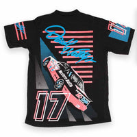 Vintage Nascar Darrell Walters Tee Black Back