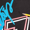 Vintage Nascar Darrell Walters Tee Black Damage detail