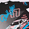 Vintage Nascar Darrell Walters Tee Black Front Detail