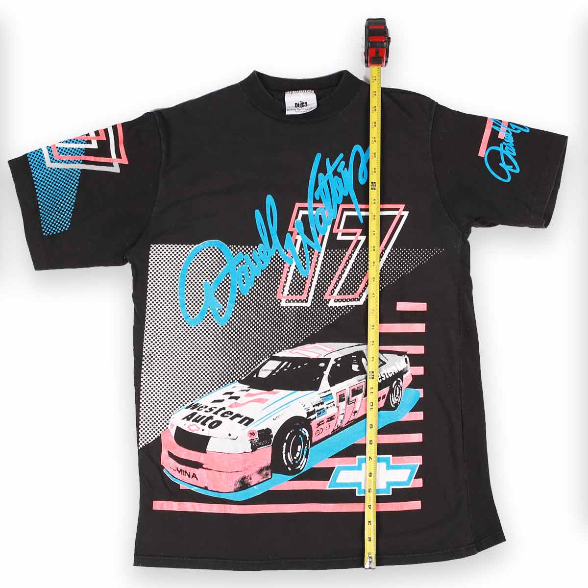 Vintage Nascar Darrell Walters Tee Black Height