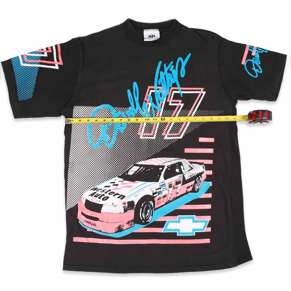 Vintage Nascar Darrell Walters Tee Black Width