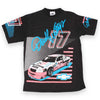 Vintage Nascar Darrell Walters Tee Black Front
