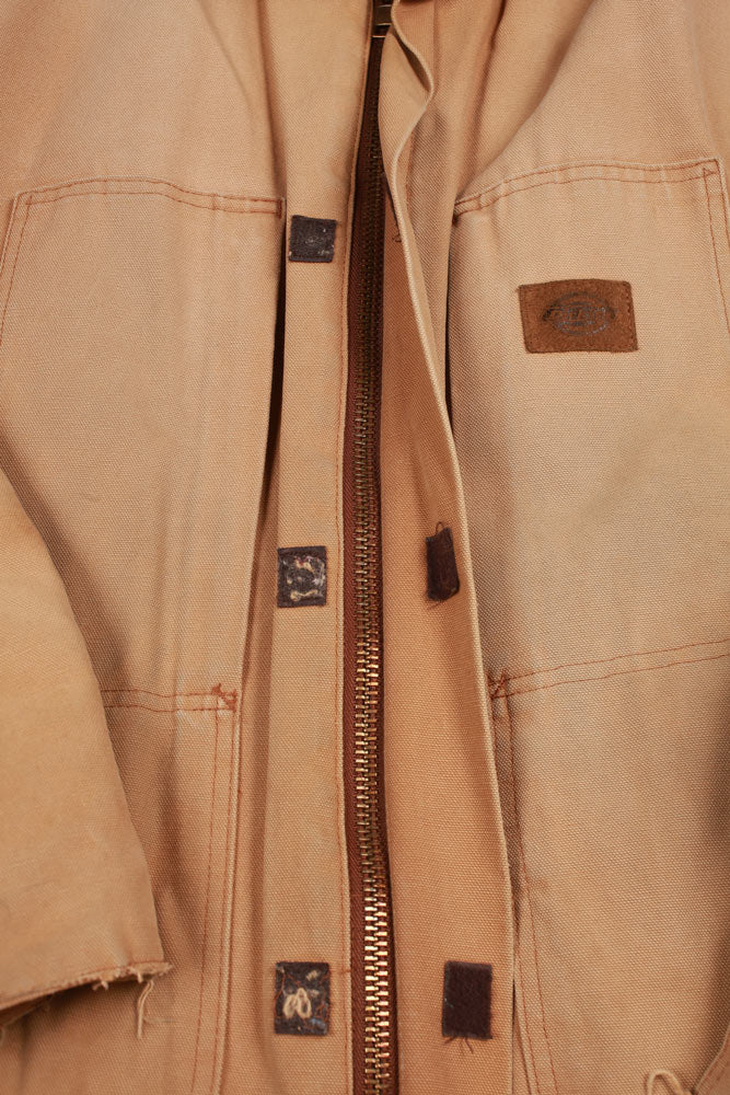 Vintage LL Bean Herren High-Neck Heavy Duty Winterjacke Marineblau L