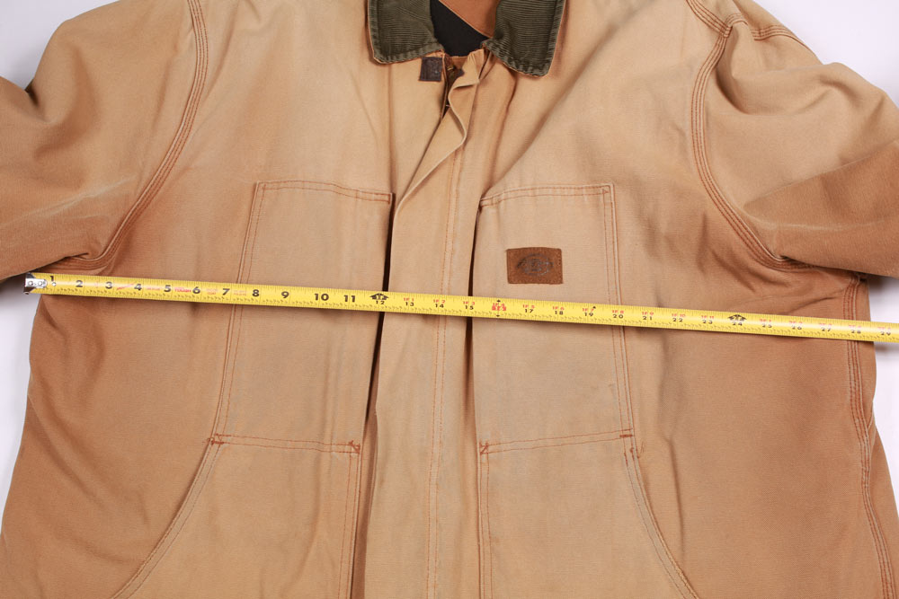 Vintage LL Bean Herren High-Neck Heavy Duty Winterjacke Marineblau L